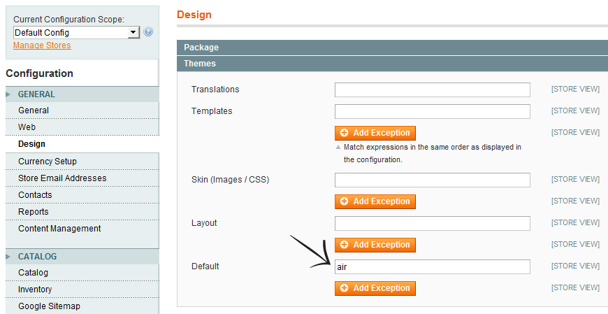 Themes in Magento 02
