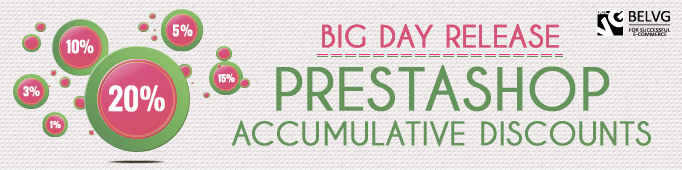 Big Day Release: Prestashop Accumulative Discounts