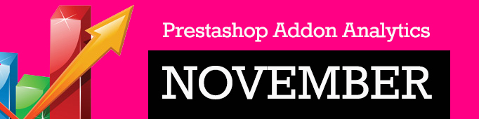 Prestashop Addon Analytics. November