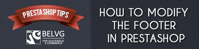 How To Modify The Footer in Prestashop