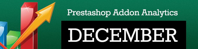 Prestashop Addon Analytics. December