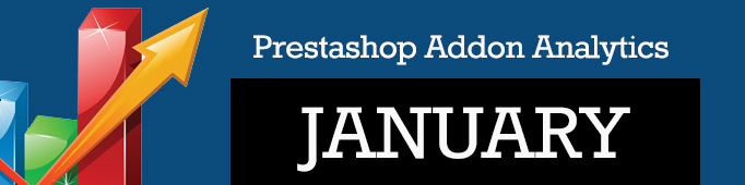 Prestashop Addon Analytics. January