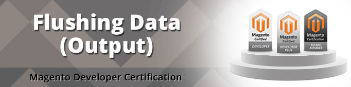 Flushing Data (Output) (Magento Certified Developer Exam)