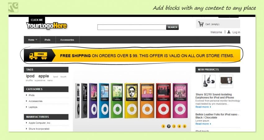 Prestashop Static Blocks Prestashop Static Blocks