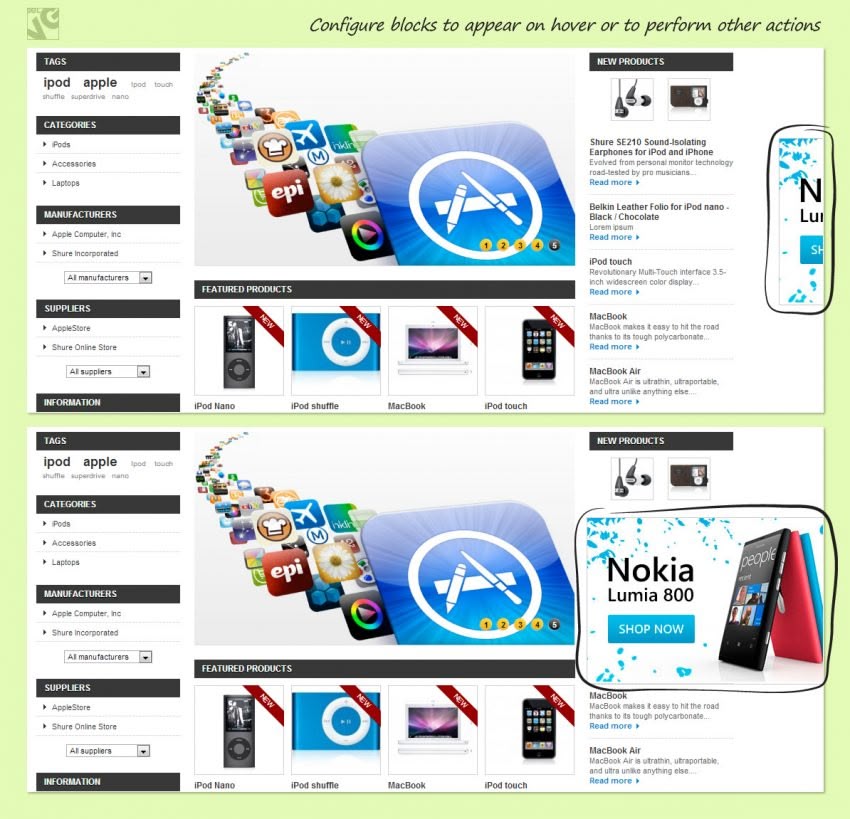 Prestashop Static Blocks