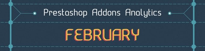 Prestashop Addon Analytics. February