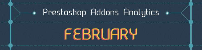 Prestashop Addon Analytics. February