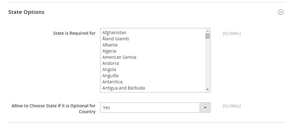 Best Way to Remove Disable States Province Field for Specific Countries in Magento