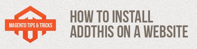 How To Install AddThis On a Website
