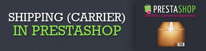 Shipping (Carrier) In Prestashop