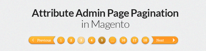 Attribute Admin Page Pagination In Magento