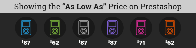 Showing The “As Low As” Price On Prestashop