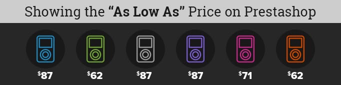 Showing The “As Low As” Price On Prestashop