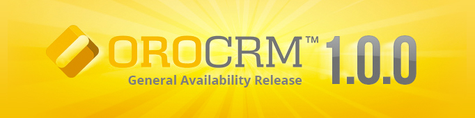 OroCRM 1.0 Stable Is Out