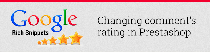 Changing Comment’s Rating in PrestaShop