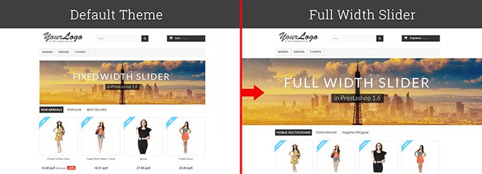 How to Create Full Width Image Slider in Prestashop 1.6
