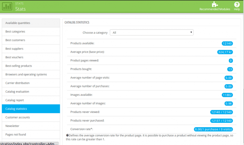 1 How to Create Custom Reports Based on Statistics Module in Prestashop 850x507