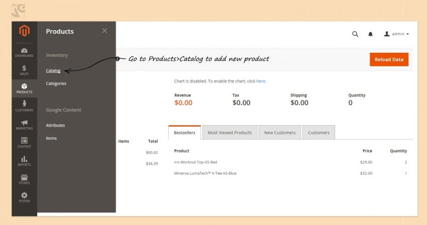 Creating a Simple Product in Magento 2.0 screen 1 850x448