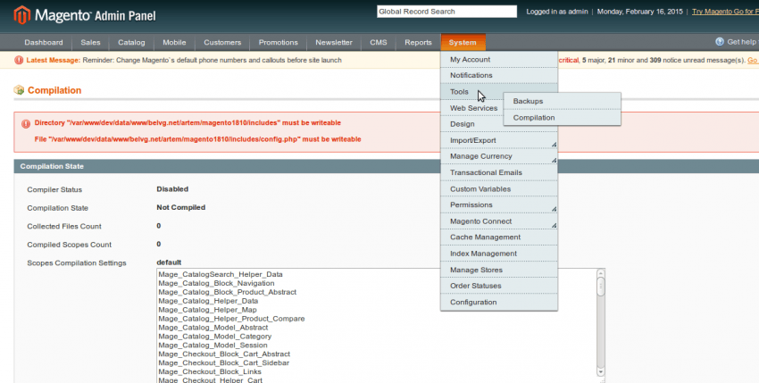 2to Enable Error Messages 850x429