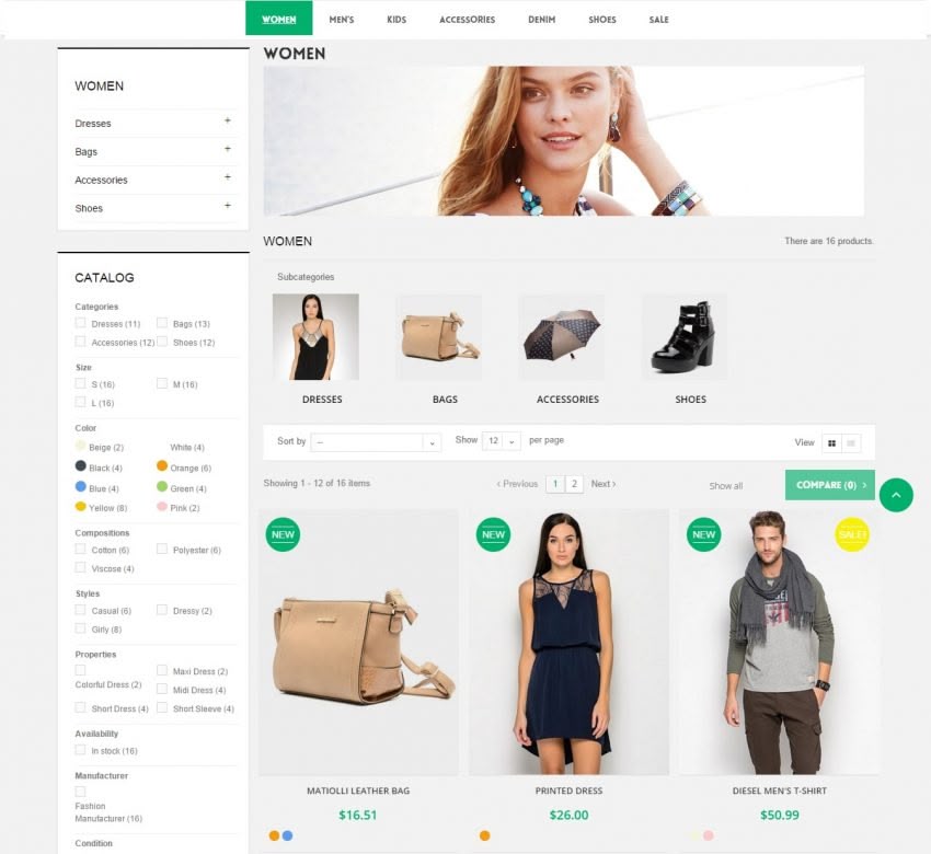 6Runway Responsive Prestashop 1.6 850x780