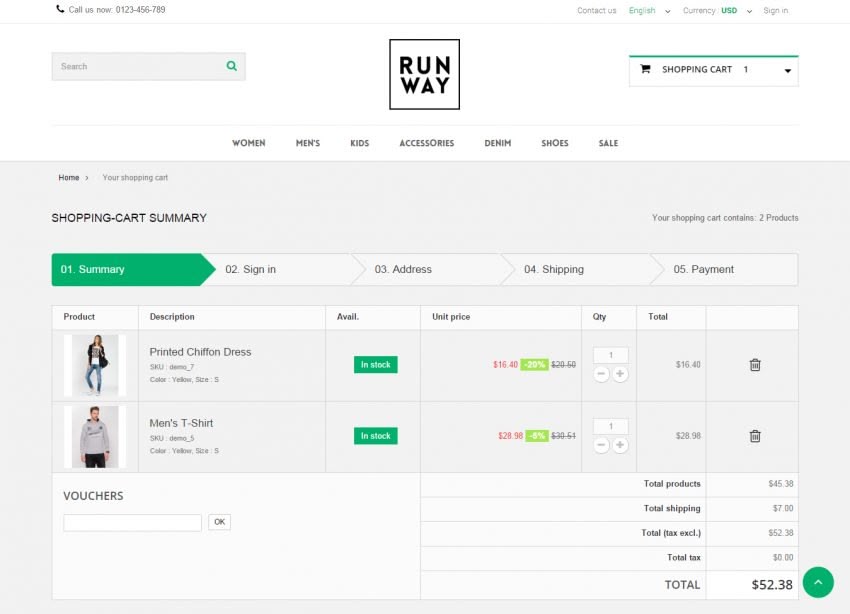 Big Day Release: Runway Responsive Prestashop 1.6 Template 9Runway Responsive Prestashop 1.6 850x614