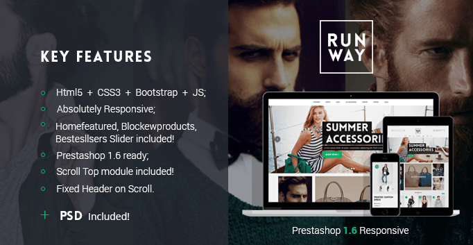 Big Day Release: Runway Responsive Prestashop 1.6 Template