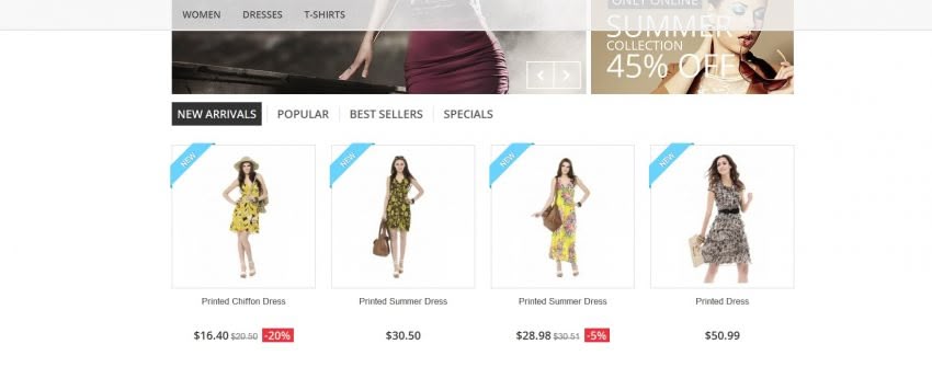 How to Make Your Main Menu Scroll With the Page in Prestashop 1.6 - 1.7 2 850x356