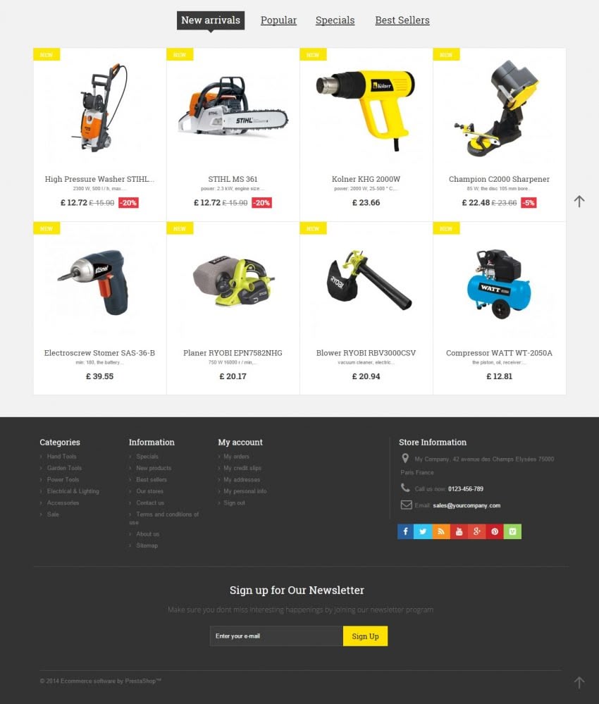 3Tools Market Prestashop 1.6 850x999