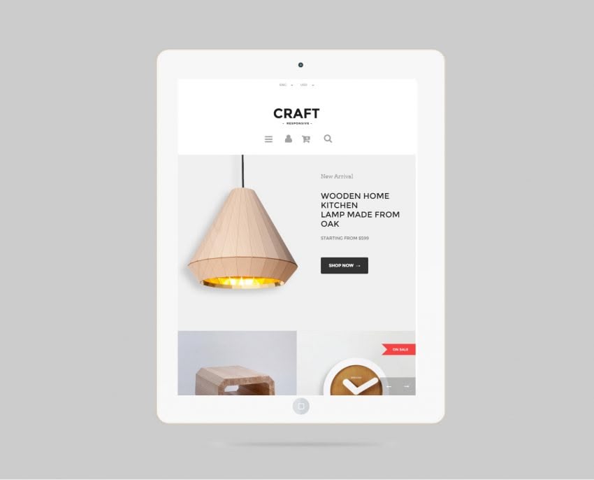 Big Day Release: Craft Prestashop 1.6 Responsive Template 2 1Craft Prestashop 1.6 850x686