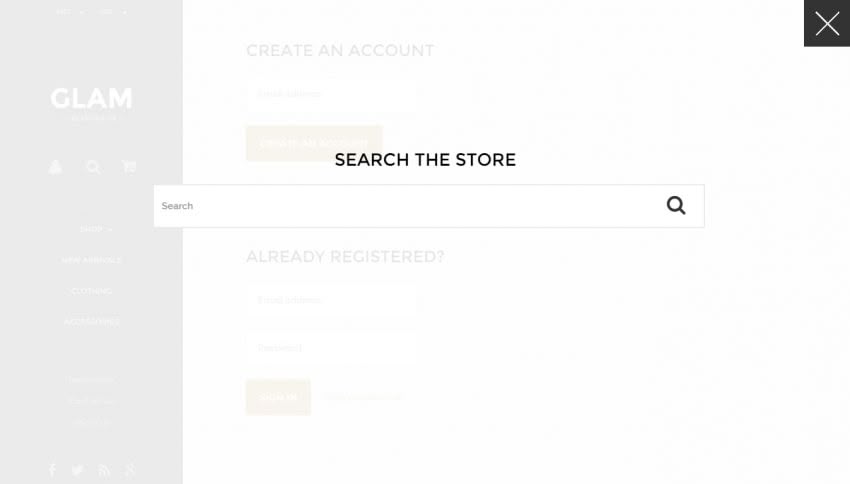 Glam Prestashop 1.6 Responsive Template