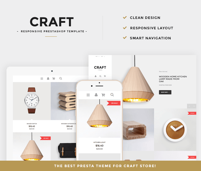Big Day Release: Craft Prestashop 1.6 Responsive Template