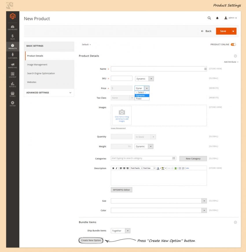 How to Create a Bundle Product in Magento 2.0 screen 33 850x869