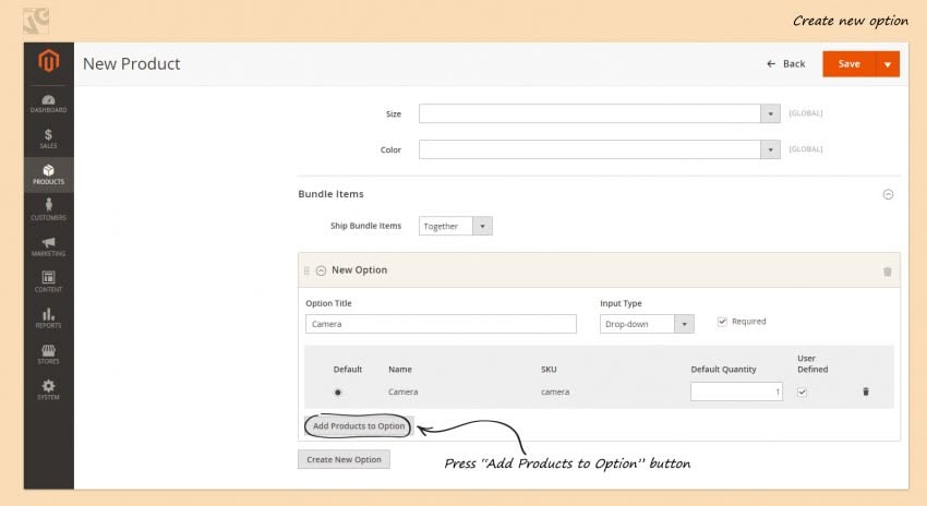 How to Create a Bundle Product in Magento 2.0 screen 43 850x464