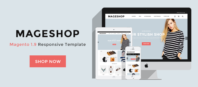 Big Day Release: MageShop Magento 1.9 Responsive Template