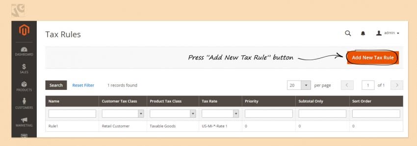 How to Manage Taxes in Magento 2.0 screen 131 850x299