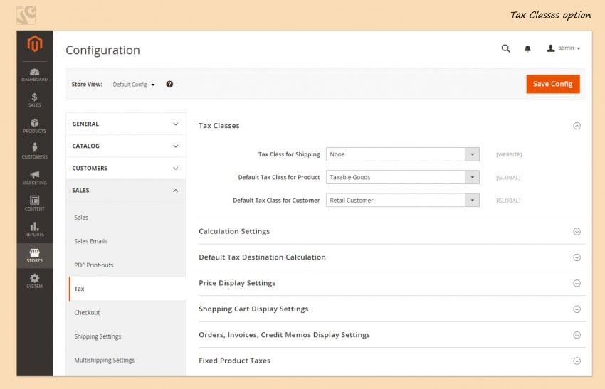 How to Manage Taxes in Magento 2.0 screen 25 850x547
