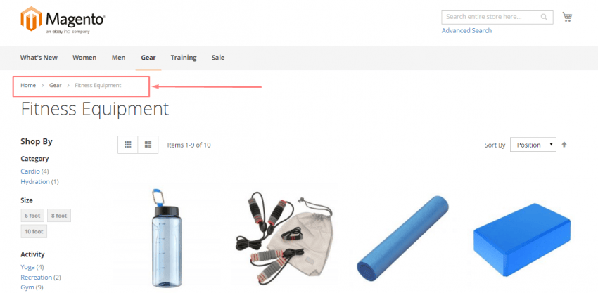 How to Set Up BreadCrumb Trail in Magento 2.0