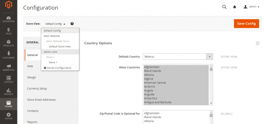 How to Set Up a Multistore in Magento 2.0