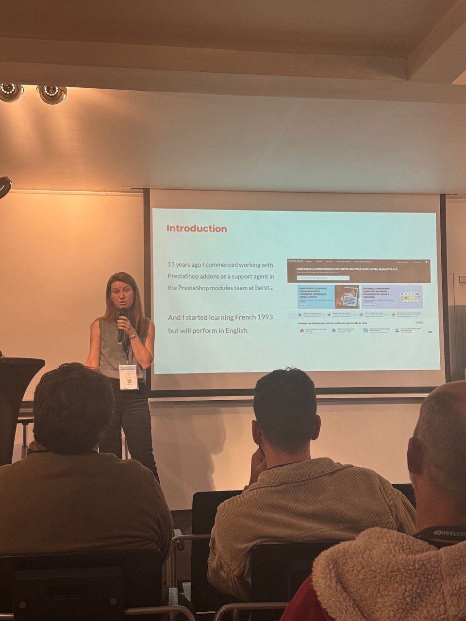Photo from Prestashop Development Conference