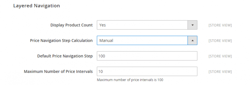Price Navigation in Magento 2.0