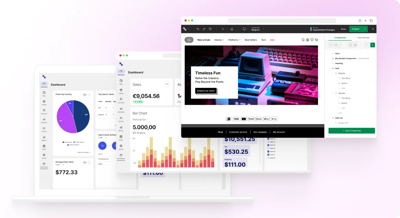 Hyvä Theme for Magento 2 in 2026: A Brief Review E-commerce website can start selling soon after the shop launch with Huva theme