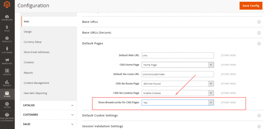 How to Set Up BreadCrumb Trail in Magento 2.0