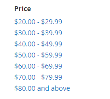 Price Navigation in Magento 2.0 Price Navigation in Magento 2.0