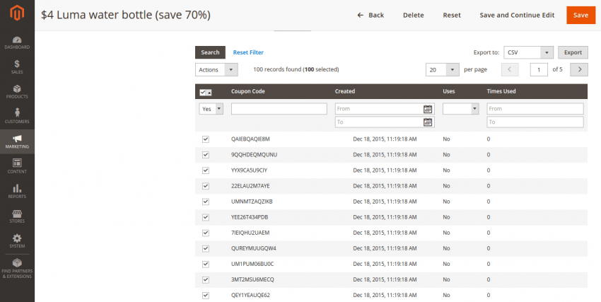 Auto-Generation of Coupon Codes in Magento 2.0 Auto-Generation of Coupon Codes in Magento 2.0