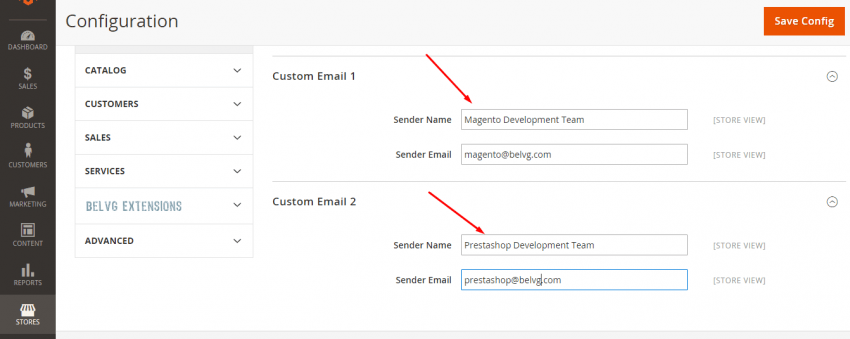 How to Configure Emails in Magento 2.0