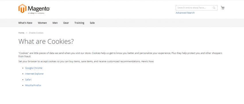 How to Configure & Edit Cookies in Magento 2 Cookies in Magento 2.0