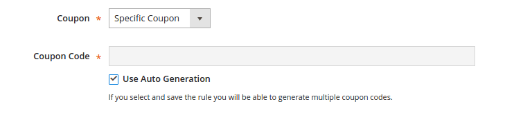 Auto-Generation of Coupon Codes in Magento 2.0 Auto-Generation of Coupon Codes in Magento 2.0