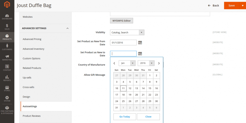 New Product List in Magento 2.0