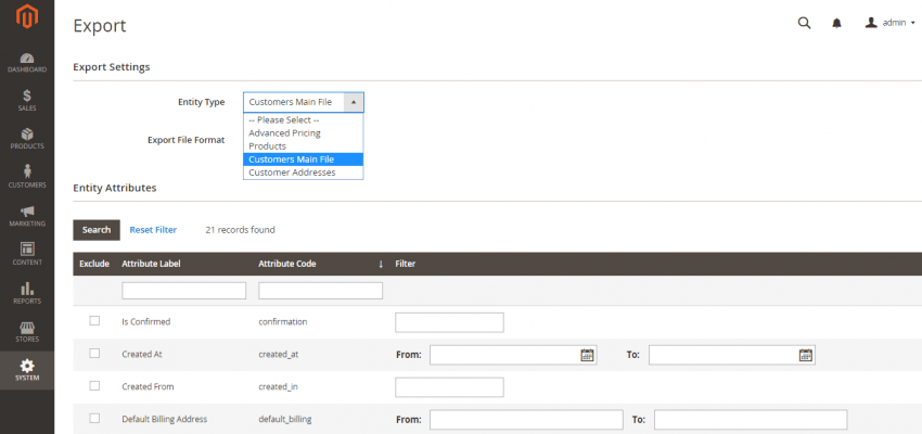 How to Export and Import Customers in Magento 2
