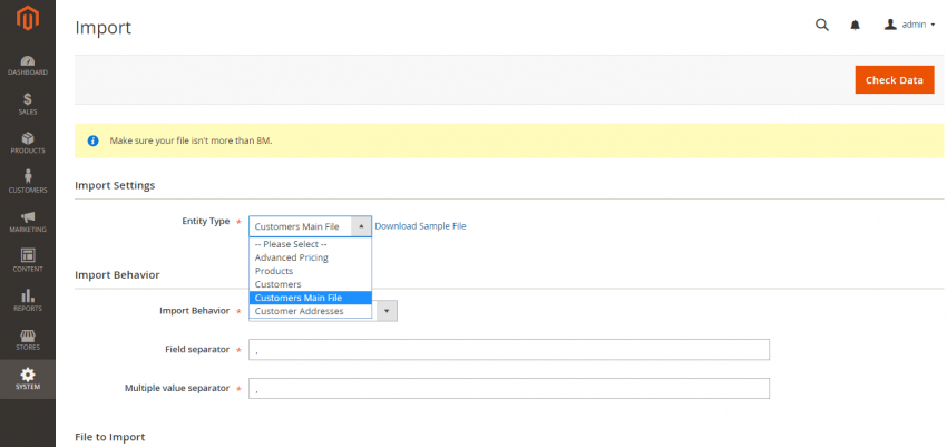 How to Export and Import Customers in Magento 2